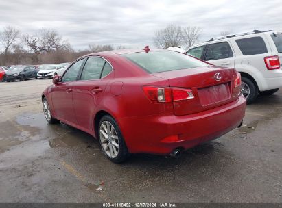 Lot #3056469512 2011 LEXUS IS 250