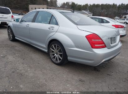 Lot #3051075729 2013 MERCEDES-BENZ S 550 4MATIC