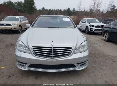 Lot #3051075729 2013 MERCEDES-BENZ S 550 4MATIC