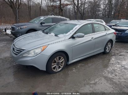 Lot #3051092142 2014 HYUNDAI SONATA GLS