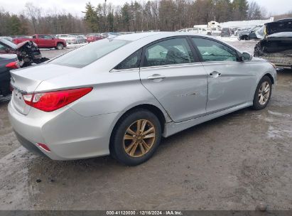 Lot #3051092142 2014 HYUNDAI SONATA GLS