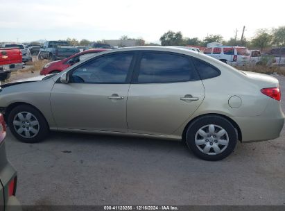 Lot #3047438481 2008 HYUNDAI ELANTRA GLS/SE