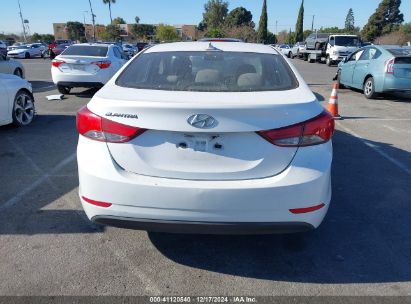 Lot #3036722026 2016 HYUNDAI ELANTRA SE