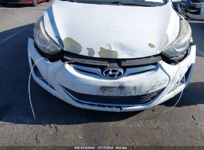 Lot #3036722026 2016 HYUNDAI ELANTRA SE