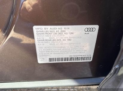 Lot #3034048799 2015 AUDI Q5 PREMIUM PLUS