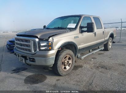 Lot #3036721950 2005 FORD F-250 LARIAT/XL/XLT