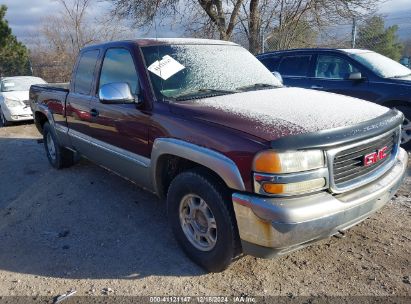 Lot #3036721949 2001 GMC SIERRA 1500 SL/SLE