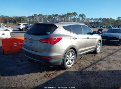 Lot #3052070874 2016 HYUNDAI SANTA FE SPORT 2.0L TURBO