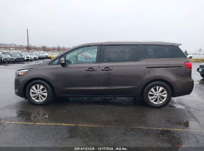 Lot #3051073477 2017 KIA SEDONA LX