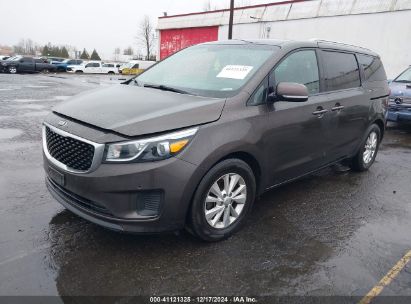 Lot #3051073477 2017 KIA SEDONA LX