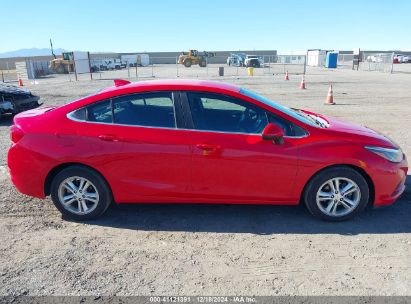 Lot #3035091296 2017 CHEVROLET CRUZE LT AUTO