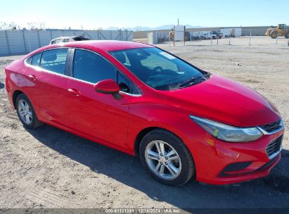 Lot #3035091296 2017 CHEVROLET CRUZE LT AUTO