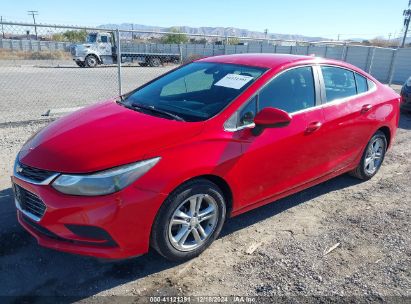 Lot #3035091296 2017 CHEVROLET CRUZE LT AUTO