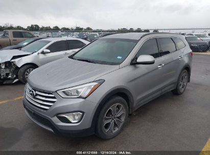 Lot #3035079543 2015 HYUNDAI SANTA FE GLS