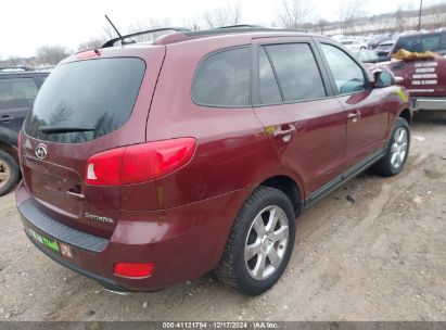 Lot #3035079533 2009 HYUNDAI SANTA FE SE