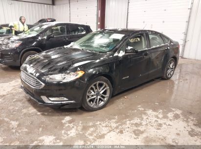 Lot #3037534850 2017 FORD FUSION HYBRID SE