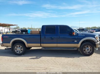 Lot #3047438482 2013 FORD F-350 LARIAT