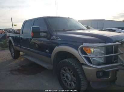 Lot #3047438482 2013 FORD F-350 LARIAT