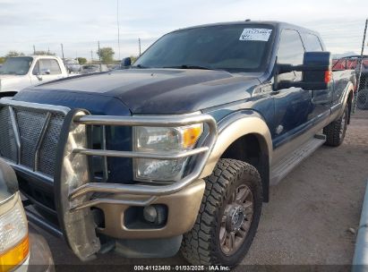 Lot #3047438482 2013 FORD F-350 LARIAT