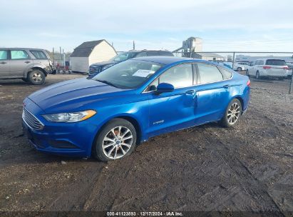 Lot #3056469461 2017 FORD FUSION HYBRID S