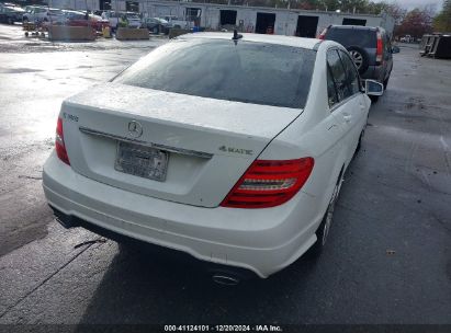 Lot #3037534816 2012 MERCEDES-BENZ C 300 LUXURY 4MATIC/SPORT 4MATIC