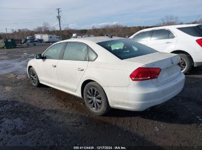 Lot #3051091847 2015 VOLKSWAGEN PASSAT 1.8T WOLFSBURG EDITION