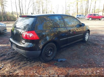 Lot #3037534804 2009 VOLKSWAGEN RABBIT S