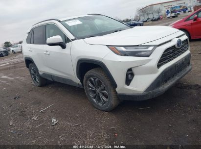 Lot #3034048722 2022 TOYOTA RAV4 HYBRID XLE PREMIUM