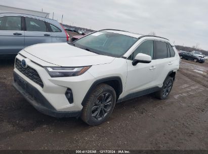 Lot #3034048722 2022 TOYOTA RAV4 HYBRID XLE PREMIUM