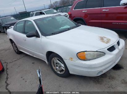 Lot #3051091805 2003 PONTIAC GRAND AM SE