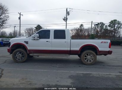 Lot #3042554527 2008 FORD F-250 FX4/HARLEY-DAVIDSON/KING RANCH/LARIAT/XL/XLT