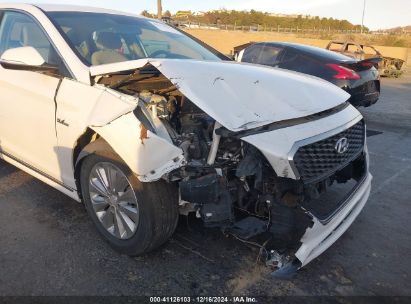 Lot #3035091747 2016 HYUNDAI SONATA HYBRID SE