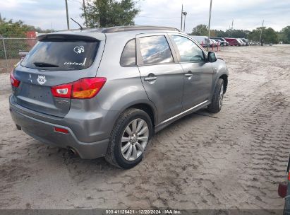 Lot #3056065939 2011 MITSUBISHI OUTLANDER SPORT SE