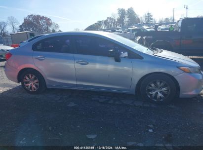 Lot #3034048570 2012 HONDA CIVIC SDN LX