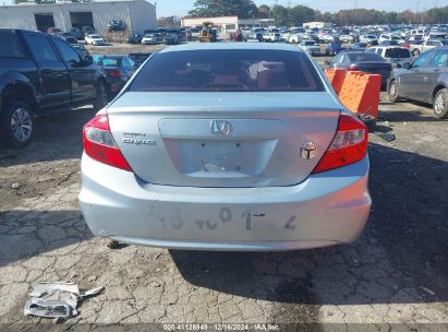 Lot #3034048570 2012 HONDA CIVIC SDN LX