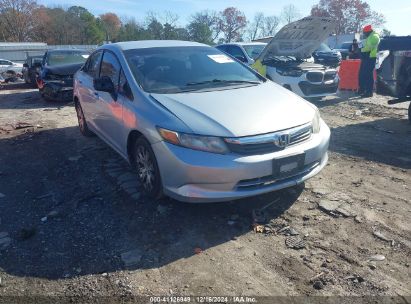 Lot #3034048570 2012 HONDA CIVIC SDN LX