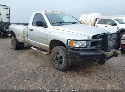 Lot #3051078591 2004 DODGE RAM 3500 SLT/LARAMIE