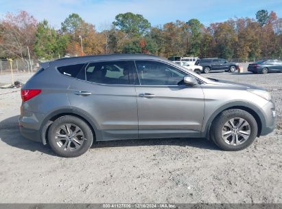 Lot #3037534736 2014 HYUNDAI SANTA FE SPORT 2.4L