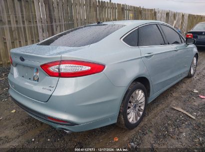 Lot #3037523320 2013 FORD FUSION HYBRID SE