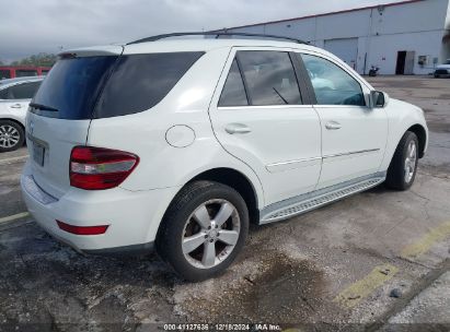 Lot #3037534729 2010 MERCEDES-BENZ M-CLASS ML 350