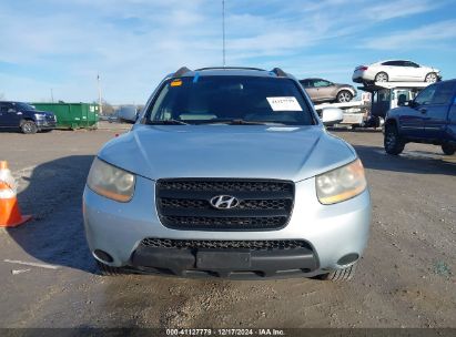 Lot #3051091761 2008 HYUNDAI SANTA FE GLS