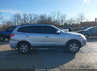 Lot #3051091761 2008 HYUNDAI SANTA FE GLS