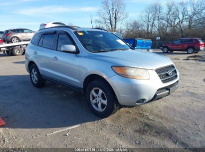 Lot #3051091761 2008 HYUNDAI SANTA FE GLS