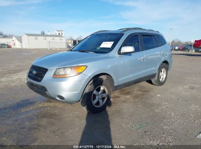 Lot #3051091761 2008 HYUNDAI SANTA FE GLS