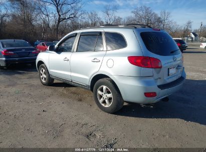 Lot #3051091761 2008 HYUNDAI SANTA FE GLS