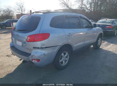 Lot #3051091761 2008 HYUNDAI SANTA FE GLS