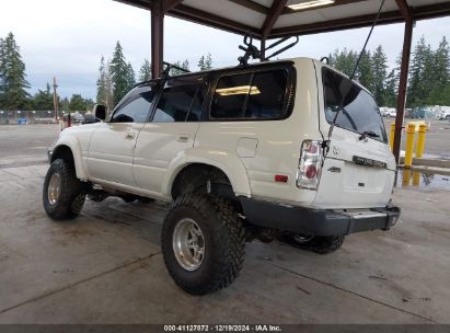 Lot #3056477409 1991 TOYOTA LAND CRUISER FJ80