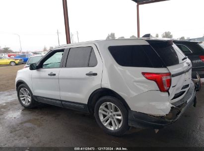 Lot #3053067840 2018 FORD POLICE INTERCEPTOR