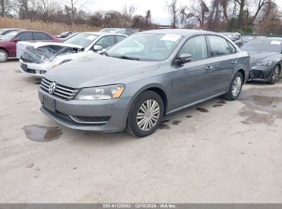 Lot #3034048490 2015 VOLKSWAGEN PASSAT 1.8T S