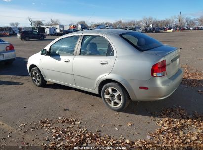 Lot #3035088400 2005 CHEVROLET AVEO LS